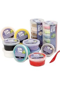 Creativ Company Silk Clay - Assorted Colours 22 tubs
