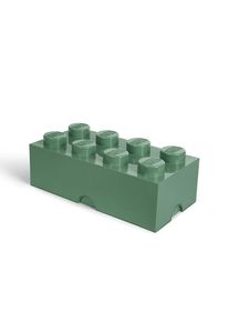 Lego STORAGE BRICK 8 - SAND GREEN