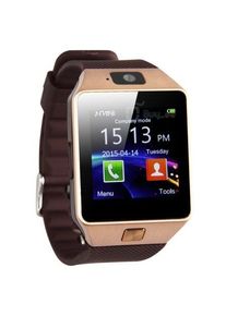 Resigilat Smartwatch Bluetooth DZ09 MTK Compatibil SIM si MicroSD cu Camera Auriu