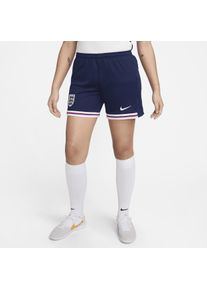 Short de foot Replica Nike Dri-FIT Angleterre 2024 Stadium Domicile pour femme - Bleu