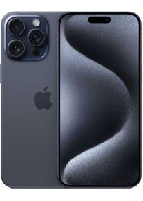 Apple iPhone 15 Pro Max | 256 GB | Dual-SIM (2 x eSIM) | Titan Blau