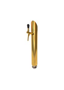 ich-zapfe Tapzuil, Biertapzuil-model Tower, TIN goudkleurig (krasvast goud-look), 1 regel