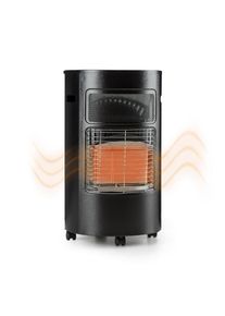 Bonaparte Poêle à gaz brûleur céramique infrarouge 4,2 kW - noir - Blumfeldt