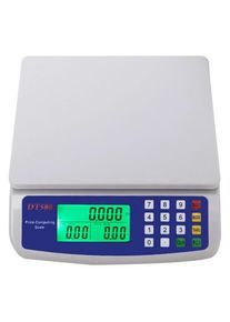 Balance de Cuisine électronique 30 kg Balance Alimentaire numérique avec écran lcd (no Inclus Adaptateur Secteur 6 v) (Size : 30kg/1g)