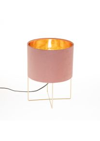 Honsel Moderne tafellamp roze E27 - Rosalina