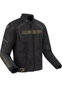 Bering Sweek, veste textile imperméable , couleur: Noir/Or , taille: L