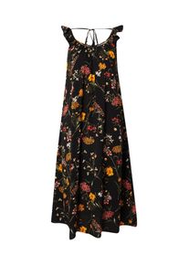 Véro Moda VERO MODA Dames Jurk 'EASY JOY' oranje / cranberry / zwart / wit 34