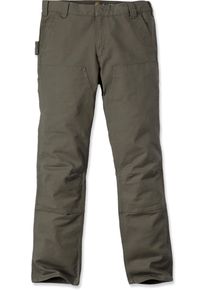 Carhartt Duck Double Front, cargobroek , kleur: donkergrijs (217) , maat: W34/L34