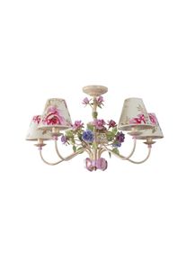 Luster na tyči ROMANCE 5xE14/40W/230V