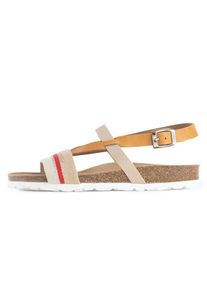 Bayton Dames Sandalen met riem 'Spencer' beige / oranje 36