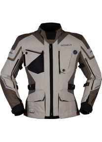 Modeka Panamericana II, textile jacket waterproof , color: Beige/Brown , size: M