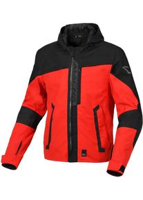 Macna Riggor, textile jacket waterproof , color: Red/Black , size: M