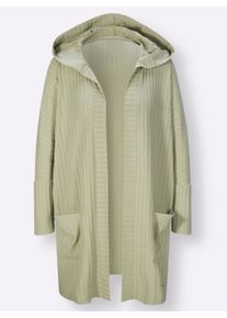 feel good Dames Jack in lindegroen ,maat 36/38, Witt, 64% Polyester, 32% Viscose, 4% Elastan
