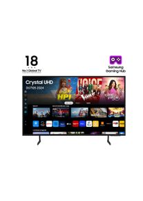 Samsung TV Crystal UHD 85" DU7105 2024, 4K, Smart TV