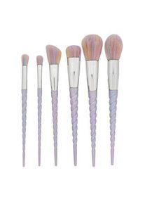 MIMO Makeup Brush Set Unicorn Pastel 6 Pcs set perii machiaj