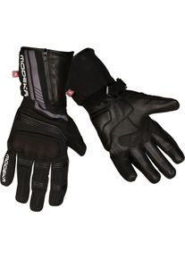 Modeka Makari, gloves waterproof women , color: Black , size: XL