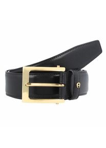 Aigner Ceinture en cuir 105 cm noir