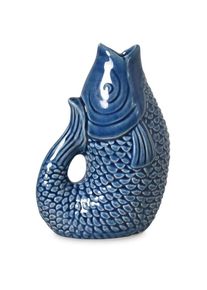 OPJET Vase Ceramic Poisson Petit Modèle Bleu - Bleu