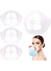 Groofoo - Support de masque,8 pièces Support intérieur Support de masque de cadre Plus d'espace pour une respiration confortable Lavable Réutilisable