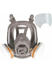 Respirateur intégral 6800, masque de peinture, vapeurs et poussières organiques, deux types de connecteurs hanbing Debuns