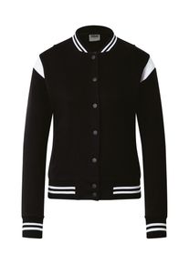 Urban Classics, Damer, Overgangsjakke, Sort / Hvid, Størrelse XS