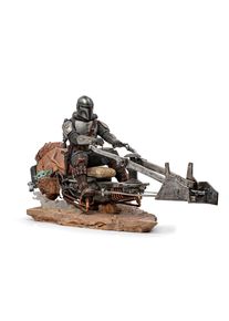 Star Wars - On Speederbike Statue Deluxe Art Scale 1/10