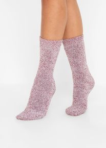 Thermofroteesukat (5 paria/pakkaus) luomupuuvillalla, musta, 39-42, bonprix