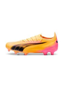 Puma Buty piłkarskie 'ULTRA ULTIMATE' dla kobiet złoty żółty / jasnoróżowy / czarny Rozmiar 36-36,5