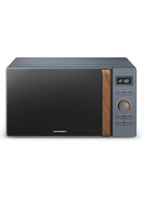 Schneider - SCMWN25GDG - Micro-ondes Gril fjord - 900 Watts - Grill - 1000 Watts - 25 litres - Fonction Décongélation - Gris