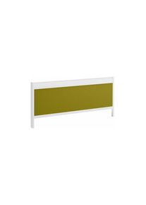 Panneau écran cadre blanc l 120 cm pour bureaux Arch - décor vert olive - Maxiburo - Vert olive