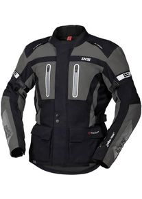 iXS Pacora-ST, veste textile imperméable , couleur: Noir/Gris , taille: L