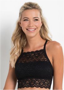 bonprix Femei Bustier racerback fără arcuri negru 32