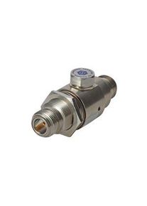 Huber+Suhner Dispositivo di protezione contro le sovratensioni coassiali, presa di tipo N - Presa di tipo N 30kA 2.5GHz, Montaggio su quadro IP66 - 3402.17.A