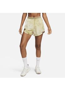 Short de trail avec poches et sous-short intégré 8 cm taille mi-haute Nike Dri-FIT Repel pour femme - Marron