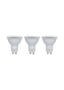 LUUMR Smart LED, 3er-Set, GU10, Plastik, 7W, opal, 840, Tuya
