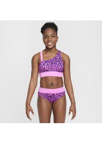 Nike Swim Wild asymmetrische monokini voor meisjes - Rood