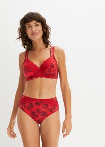 bonprix Mujer Sujetador con aros rojo 90