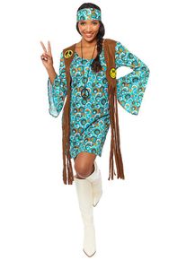 Amscan Hippie Girl Stella Ladies Costume