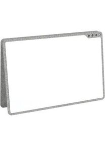 PLAYROOM mobiles Whiteboard Playboard 50,0 x 75,0 cm grau emaillierter Stahl