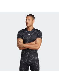 Adidas Techfit Allover Print Training T-shirt
