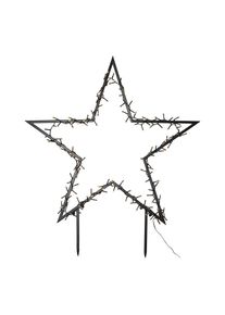 STAR TRADING LED-Dekoleuchte Spiky mit Erdspießen, 80 cm