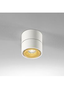 Egger Licht Egger Clippo LED-Deckenspot dim-to-warm weiß/gold