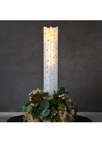 Sirius LED candle Sara Calendar, white/romantic, height 29 cm