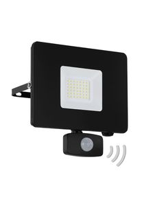 Eglo LED-Außenstrahler Faedo 3 mit Sensor, schwarz, 30W