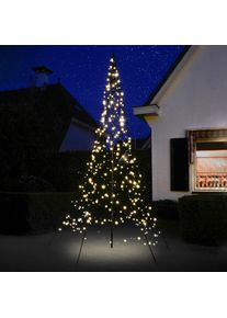 Fairybell Weihnachtsbaum mit Mast, 3 m 360 LEDs