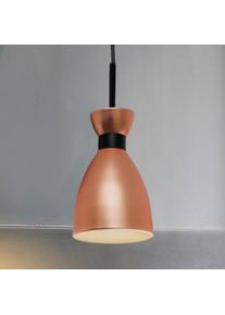Faro Barcelona Stylish Retro pendant light with copper finish