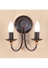 Orion Garda Wall Light Country House Style Two Bulbs
