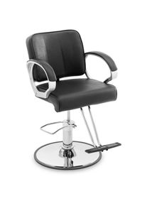 Physa Fauteuil de coiffeur Chaise de barbier Repose-pieds en t 50 - 60 cm 180 kg noir