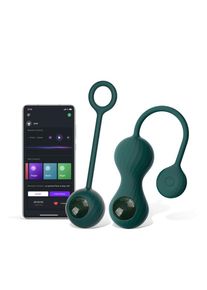 Magic Motion - Duo Smart Kegel Vibrator met Gewichtenset - Groen