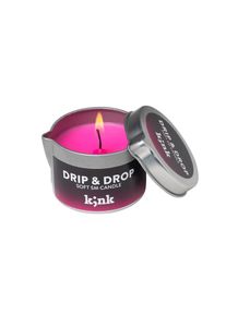 AMORELIE Drip & Drop - Bougie Soft-SM - Rose Neon